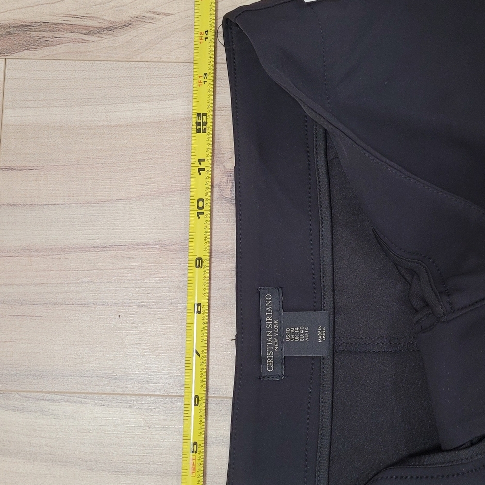 Cristian Siriano Black Women's Dress Pants Wide Leg - Picture 2 of 8